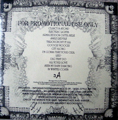 The Loungs : We Are The Champ (CD, Album, Promo)