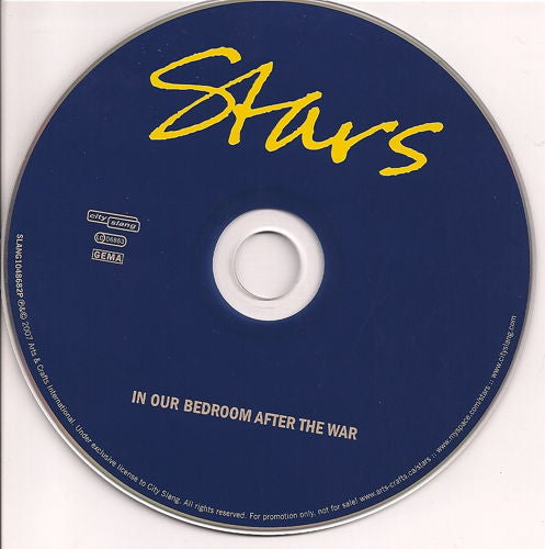 Stars : In Our Bedroom After The War (CD, Album, Promo, Car)