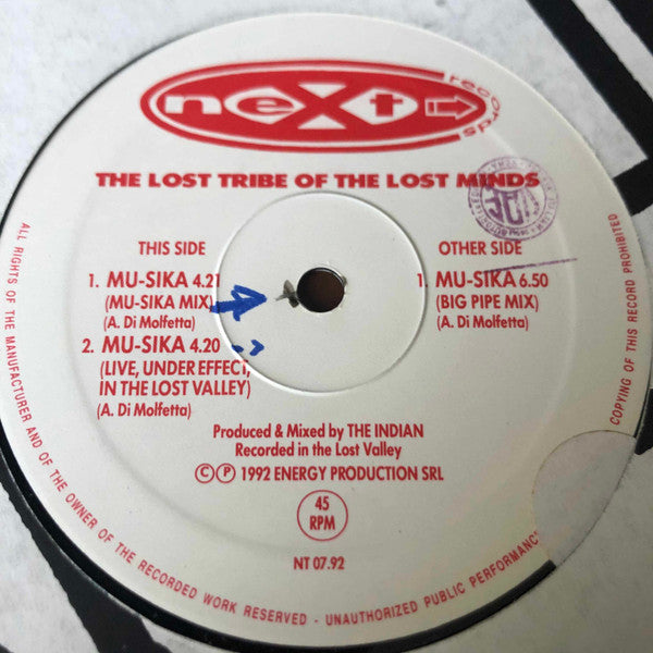 The Lost Tribe Of The Lost Minds* : Mu-Sika (12")