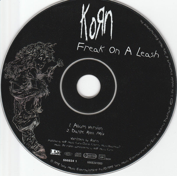 Korn : Freak On A Leash (CD, Single, Car)