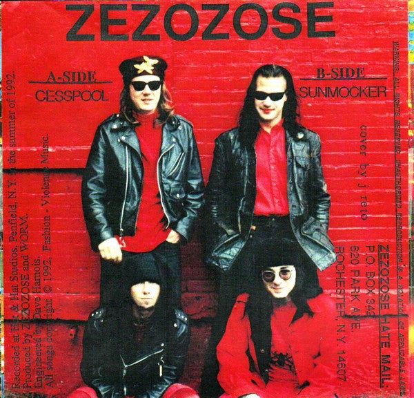 Zezozose : Cesspool / Sunmocker (7", Single)