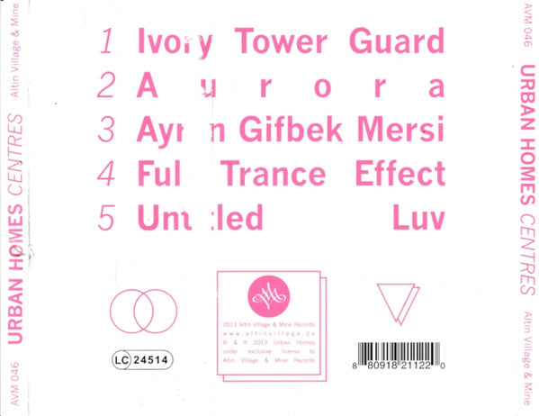 Urban Homes : Centres (CD, Album)