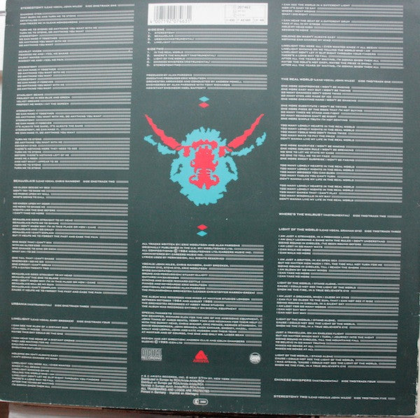 The Alan Parsons Project : Stereotomy (LP, Album)