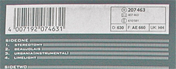 The Alan Parsons Project : Stereotomy (LP, Album)