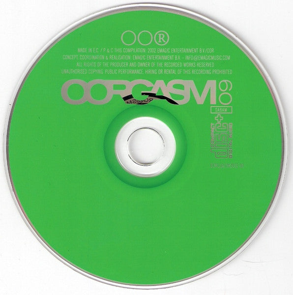 Various : Oorgasm 09 (CD, Comp, Enh, Promo)