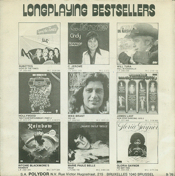 Golden Earring : Bombay (7", Single)