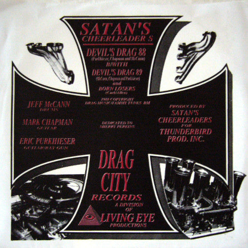 Satan's Cheerleaders : Devil's Drag '88 (7", Single)