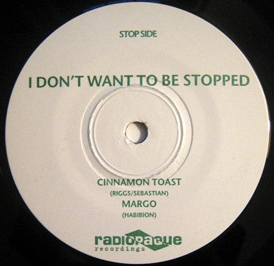 Various : I Don't Want To Be Stopped (7", Comp)