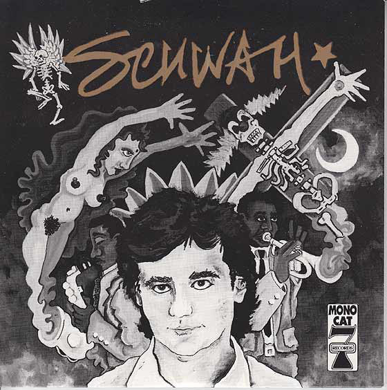 Schwah : I Love Bill Murray/The Living Most  (7", Ltd)