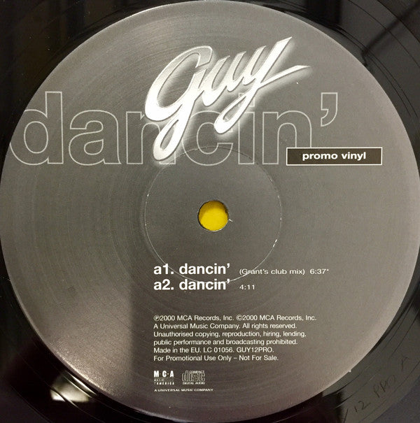 Guy : Dancin' (12", Promo)