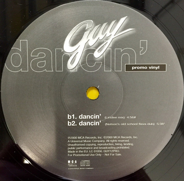 Guy : Dancin' (12", Promo)