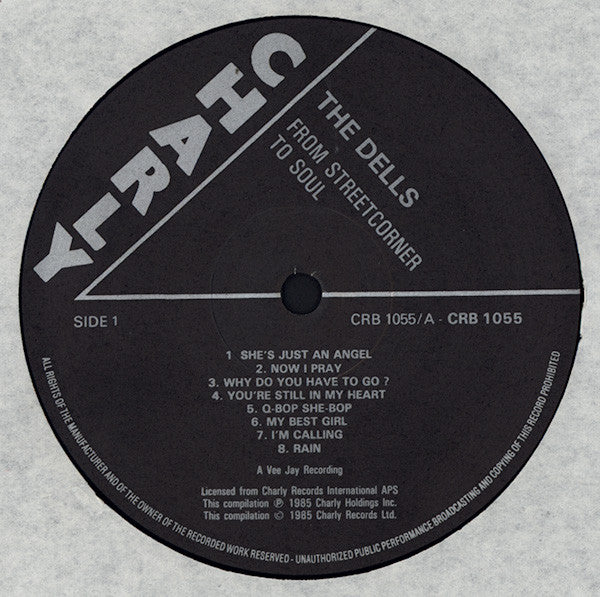 The Dells : From Streetcorner To Soul (LP, Comp)