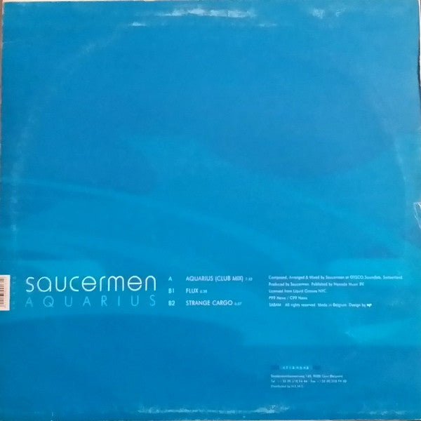 Saucermen : Aquarius (12")