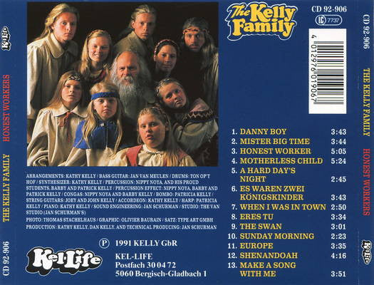 The Kelly Family : Honest Workers (CD, Album, RE)