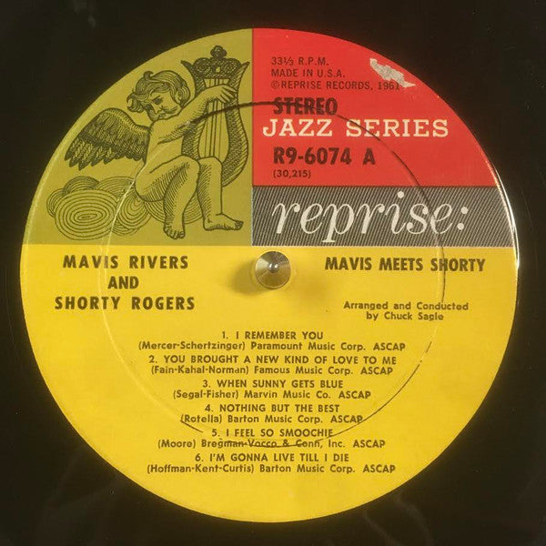 Mavis Rivers And Shorty Rogers : Mavis Meets Shorty (LP, Album)