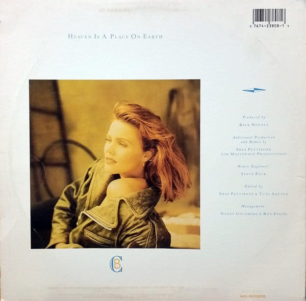 Belinda Carlisle : Heaven Is A Place On Earth (12" Version) (12")