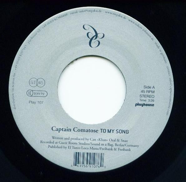 Captain Comatose : To My Song (7", Ltd)