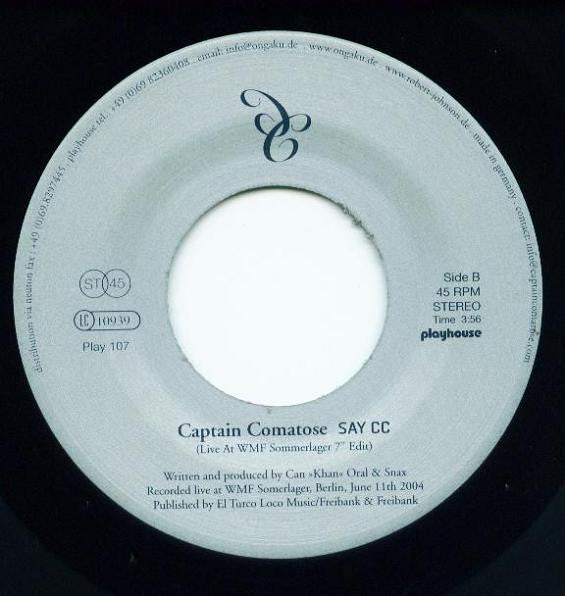 Captain Comatose : To My Song (7", Ltd)