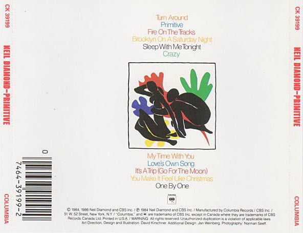 Neil Diamond : Primitive (CD, Album, RE, DAD)