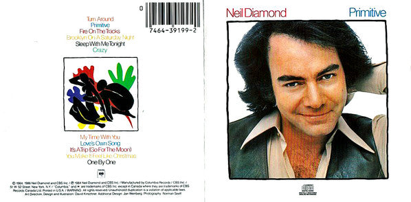 Neil Diamond : Primitive (CD, Album, RE, DAD)