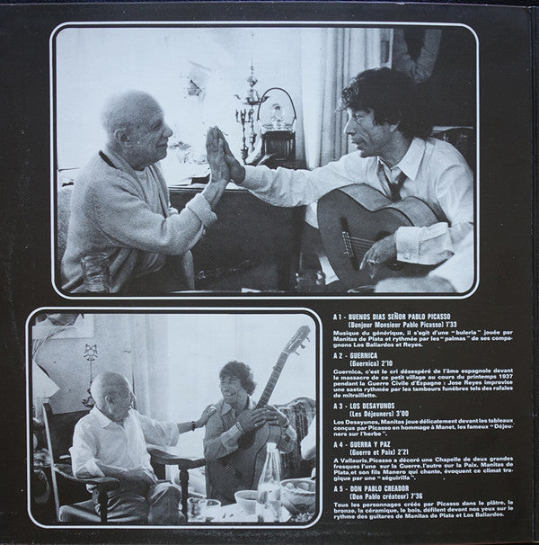 Manitas De Plata : Picasso: Guerre Amour Et Paix (LP, Album, Gat)