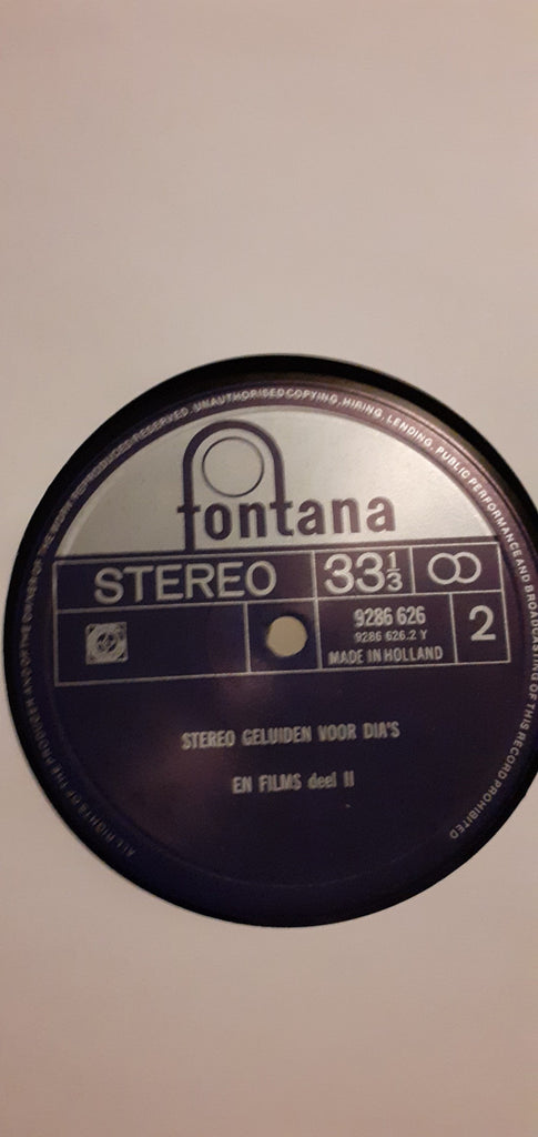 No Artist : Stereo Geluiden Voor Dia's En Films Deel 2 (LP)