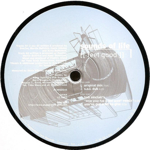 Sounds Of Life : Feel Good (12")