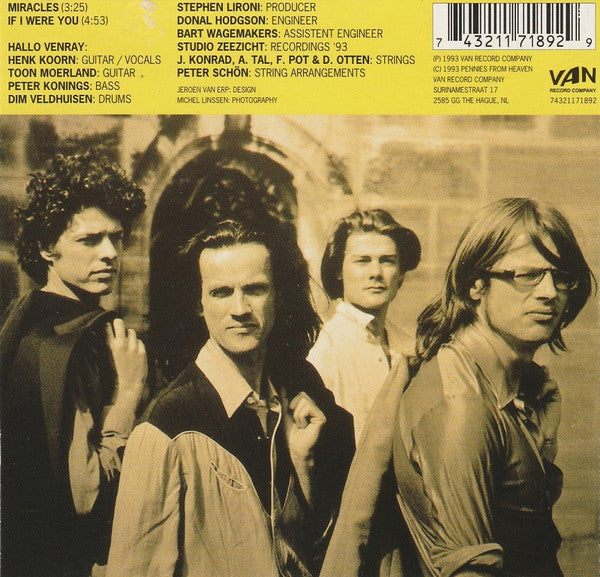 Hallo Venray : Miracles (CD, Single)