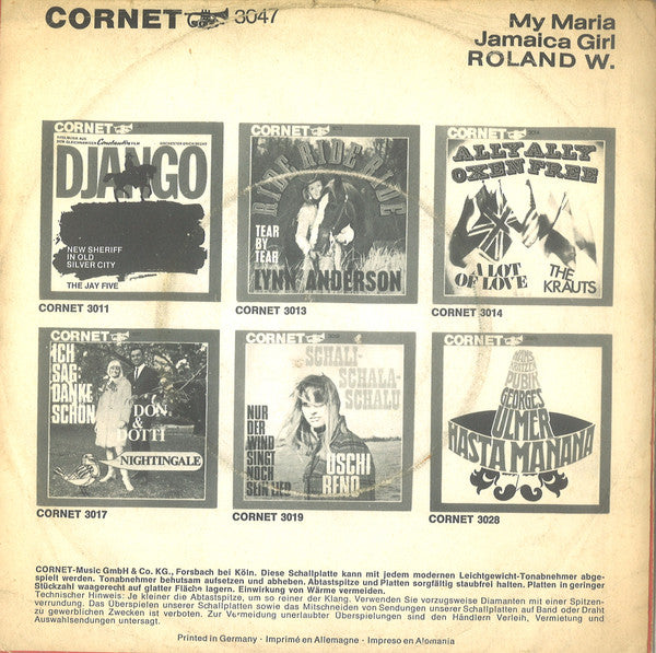 Roland W. : My Maria (7", Single)