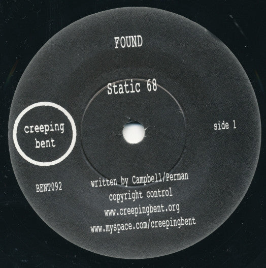 Found / How To Swim : Static 68 / This Is The Way (It Was Meant To Feel) (7", Single)