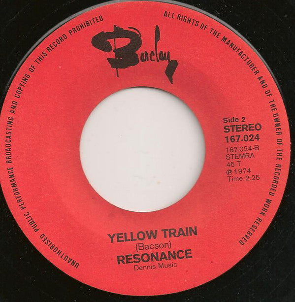 Résonance : O.K. Chicago (7", Single)