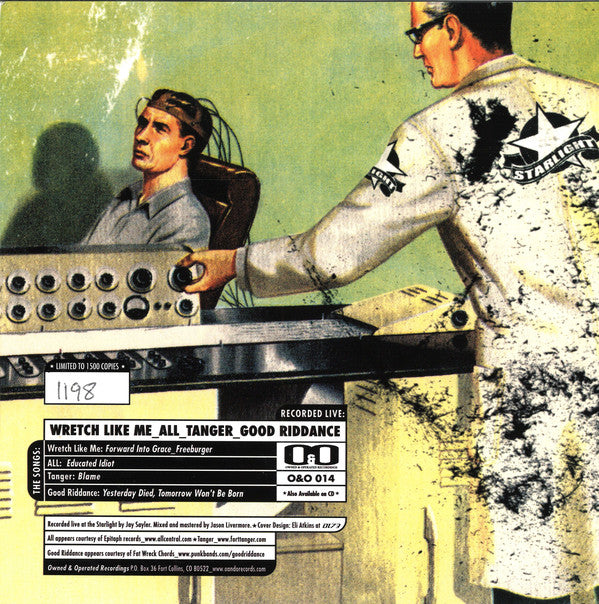 Various : Live At The Starlight Fort Collins, CO (7", Ltd, Num, Ora)