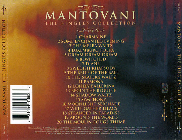 Mantovani : The Singles Collection (CD, Comp)