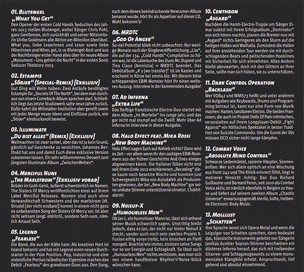 Various : Sonic Seducer Cold Hands Seduction Vol. 139 (CD, Comp)