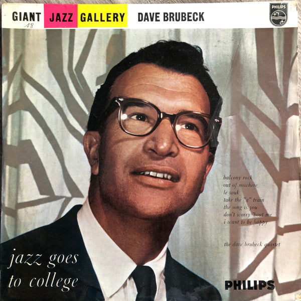 The Dave Brubeck Quartet : Jazz Goes To College (LP, Album, Ser)