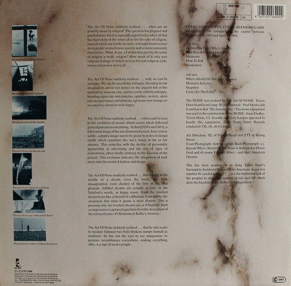 The Art Of Noise : (Who's Afraid Of?) The Art Of Noise! (LP, Album)