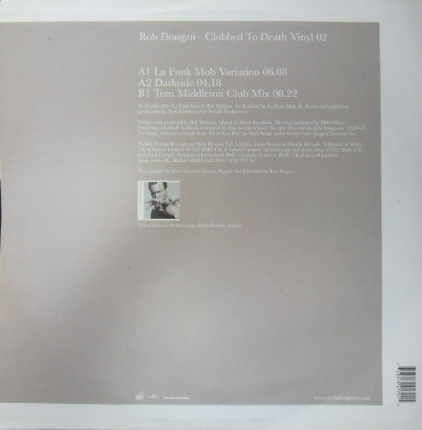 Rob Dougan : Clubbed To Death Vinyl 02 (12", Vin)