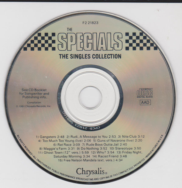 The Specials : The Singles Collection (CD, Comp, RM)