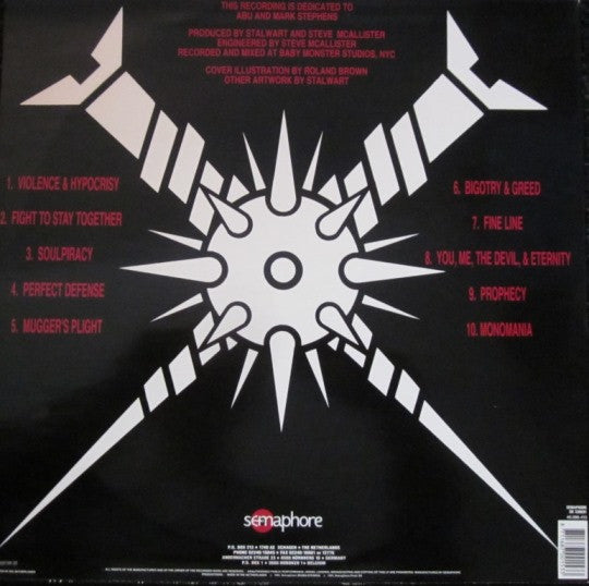 Stalwart (4) : Violence, Hipocrisy, Bigotry, Greed (LP, Album)