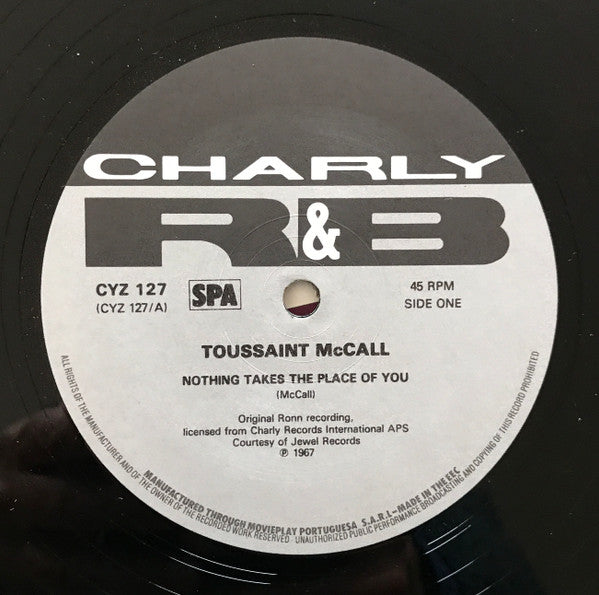 Toussaint McCall : Nothing Takes The Place Of You (12", Maxi)