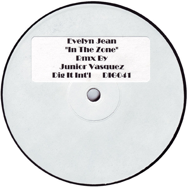 Evelyn Jean : In The Zone (RMX By Junior Vasquez) (12", W/Lbl, Lab)