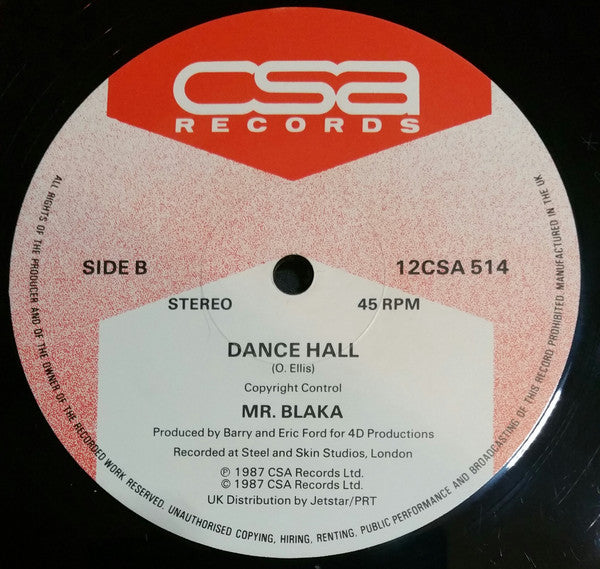 Owen Iblaka Ellis & Winston Bell / Owen Iblaka Ellis : Ganja Tree / Dancehall (12")