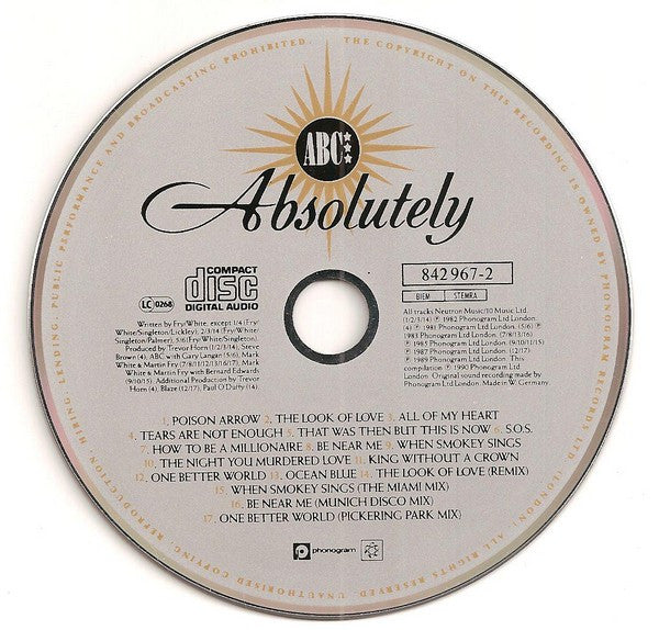 ABC : Absolutely (CD, Comp, RP, PRS)