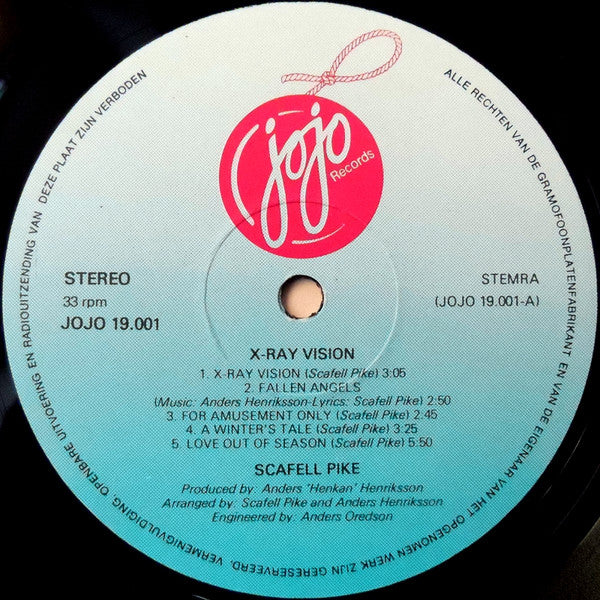 Scafell Pike : X-Ray Vision (LP)