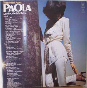 Paola (2) : Lieder, Die Ich Liebe (LP, Album)
