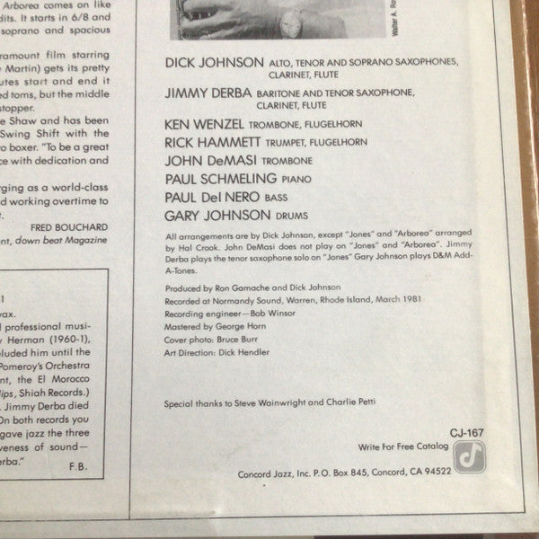 Dick Johnson (3) : Swing Shift (LP, Album)