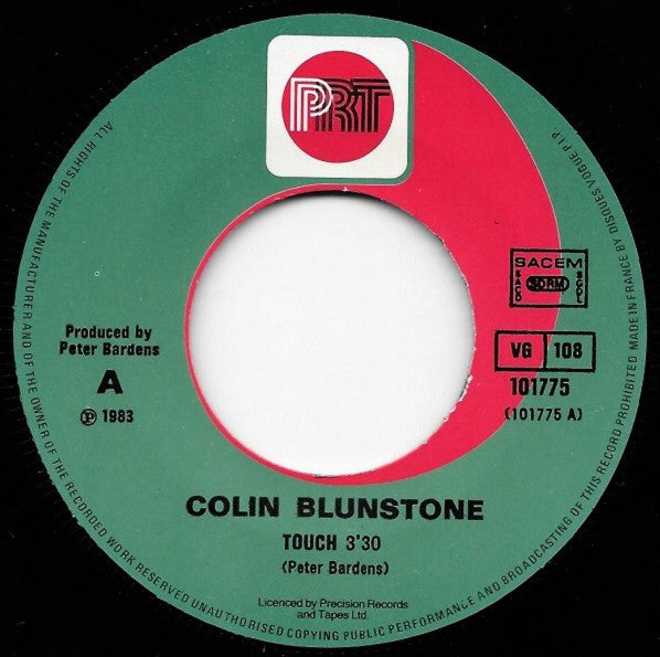 Colin Blunstone : Touch (7", Single)