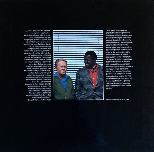 The Oscar Peterson Trio With Herb Ellis : Hello Herbie (LP, Album, Gat)
