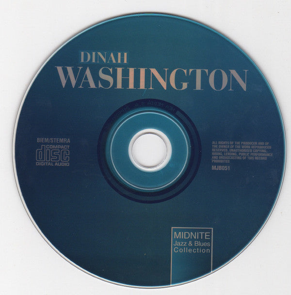 Dinah Washington : Mad About The Boy (CD, Comp)