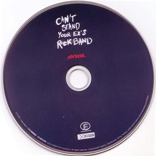 Avril : Can't Stand Your Ex's Rock Band (CD, Maxi, Promo)